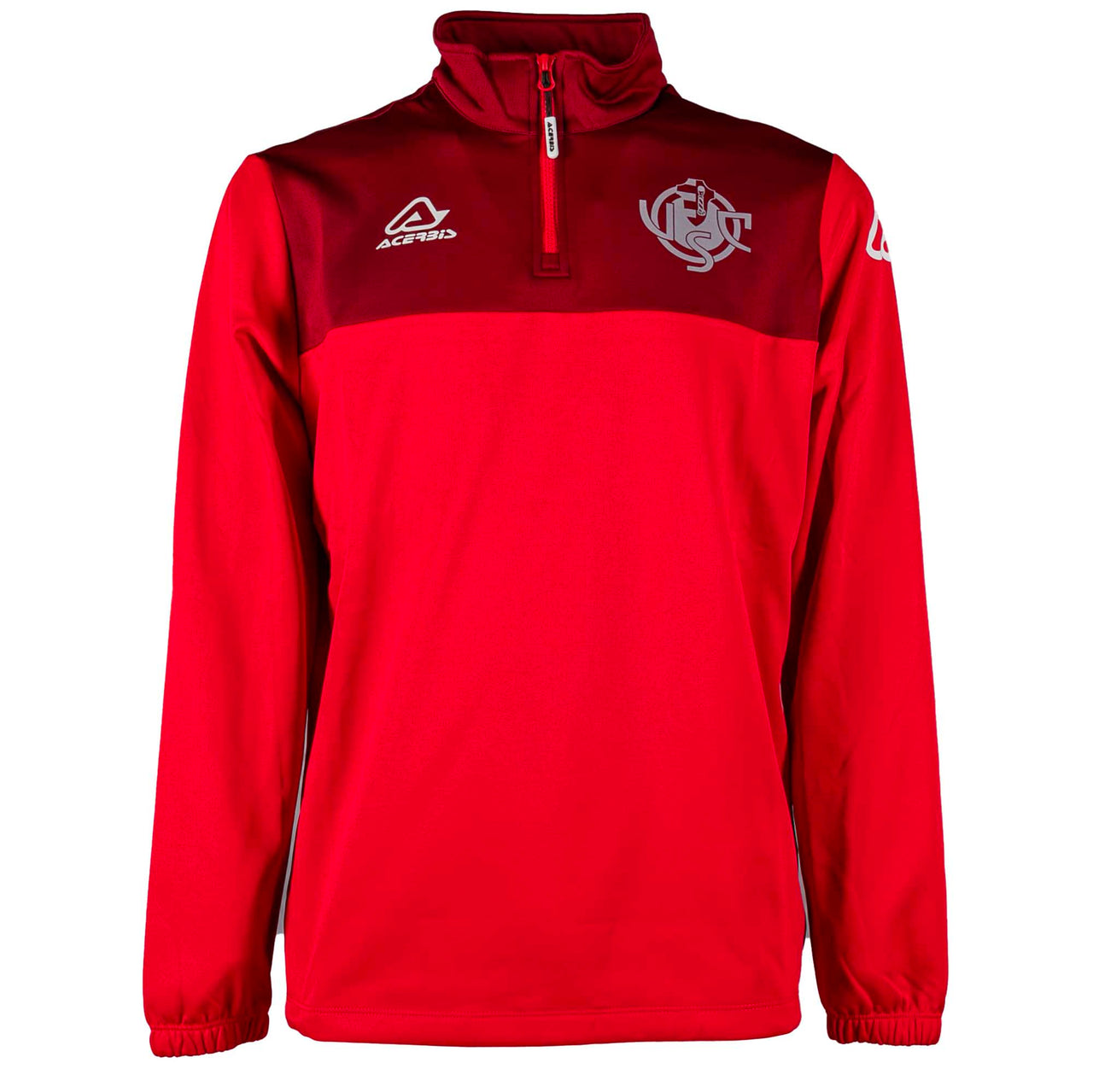 US CREMONESE Red players training sweatshirt 2023/2024