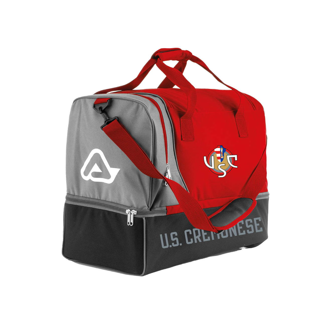 US Cremonese grey-red race bag