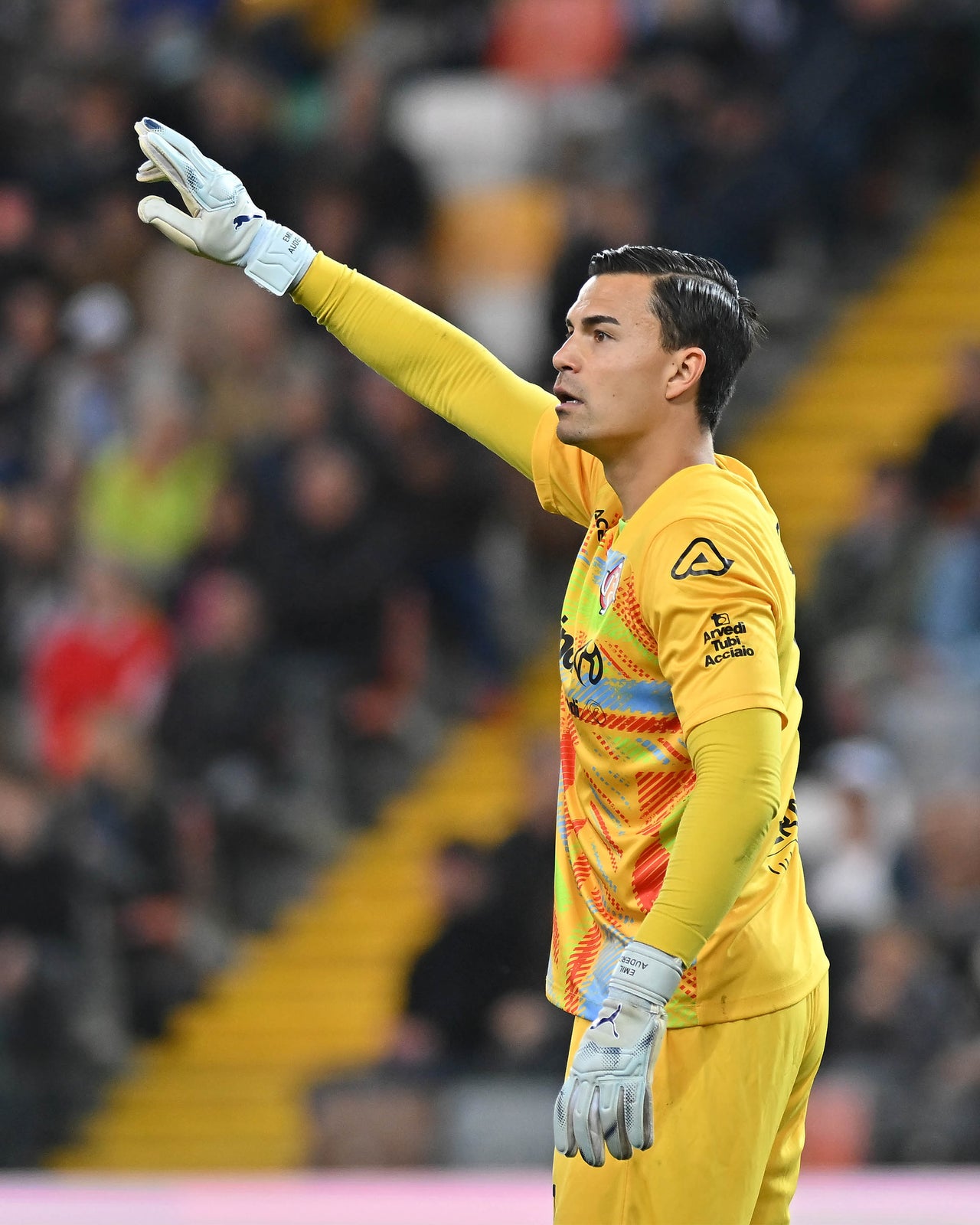 Maglia Match Worn Udinese-Cremonese indossata con firma - AUDERO (L)