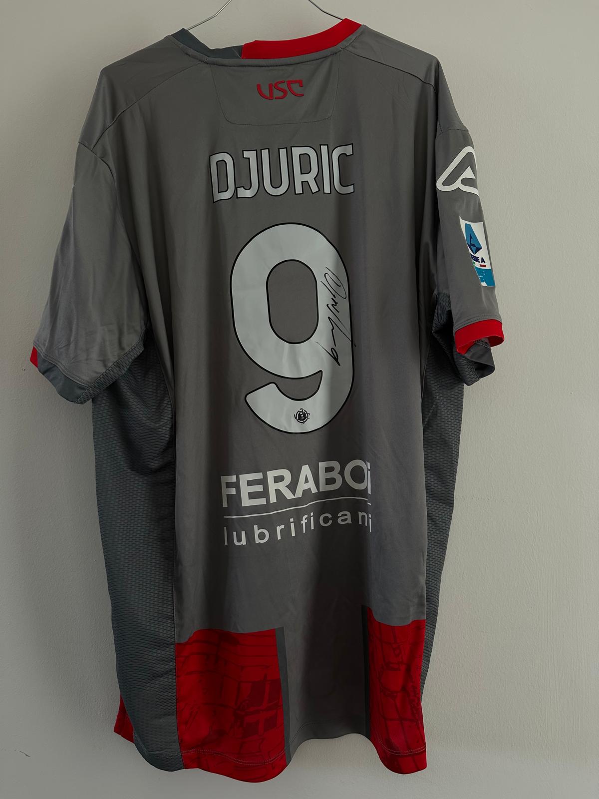 Maglia Match Worn Cremonese-Genoa indossata con firma - DJURIC (XXL)