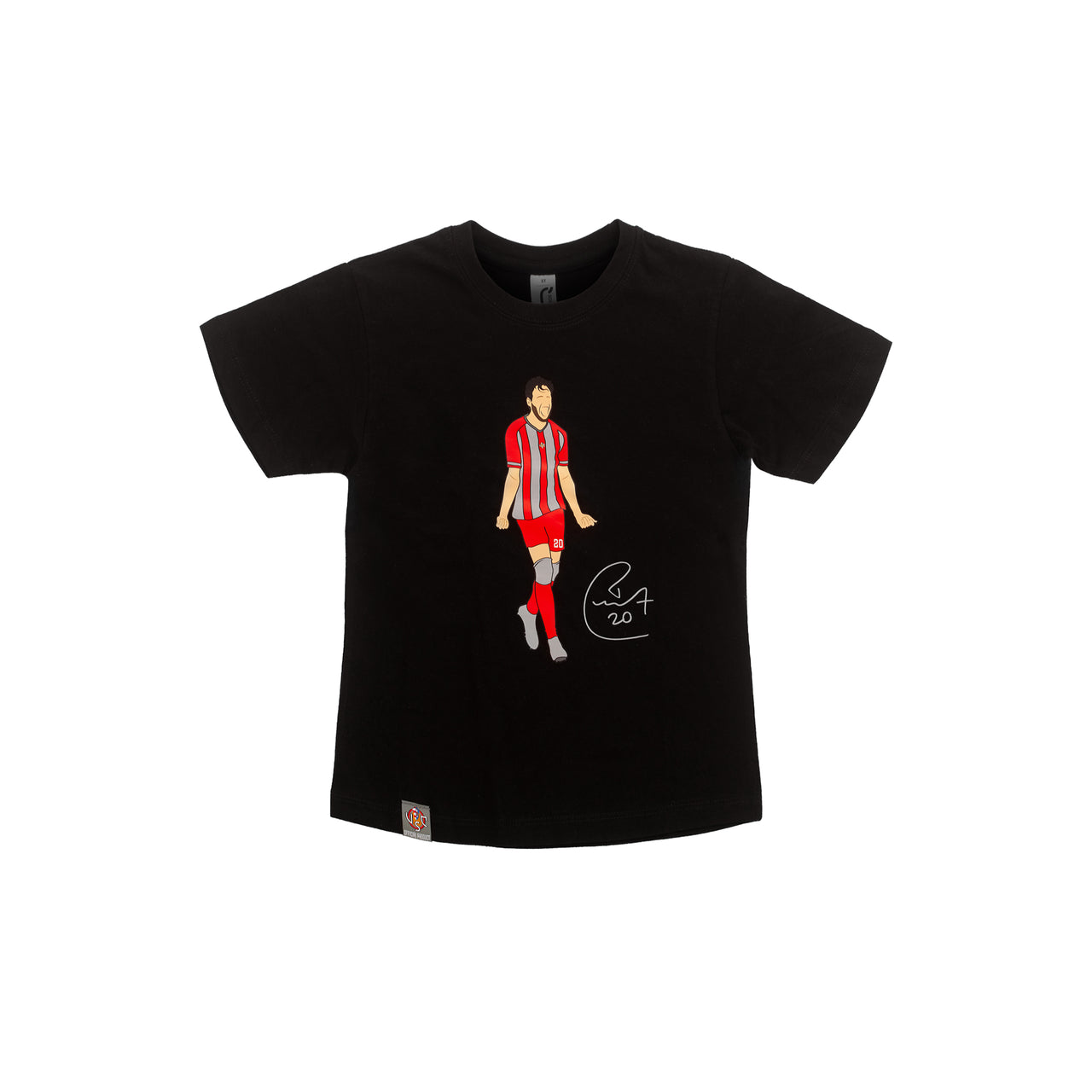 T-Shirt nera Vazquez Junior