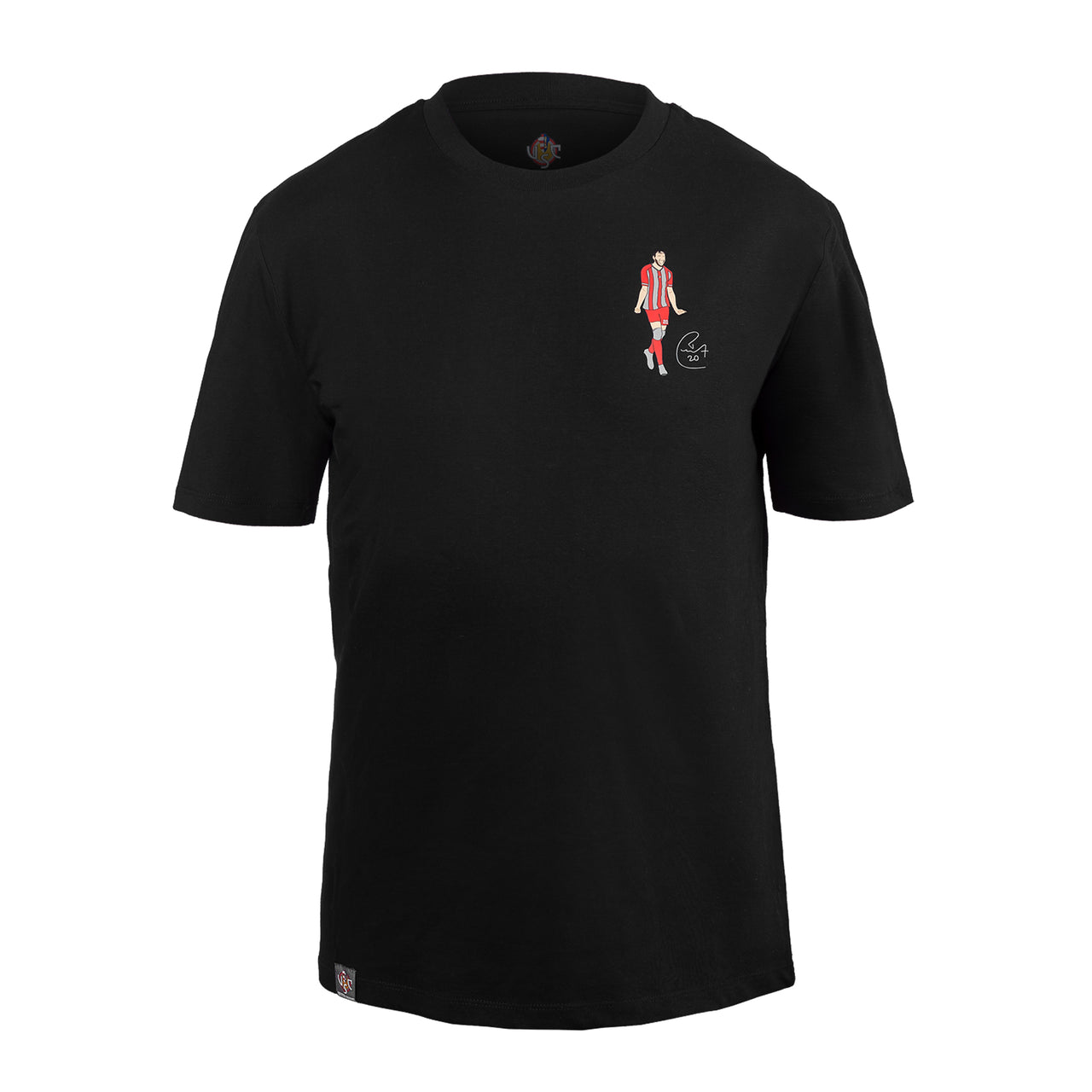 T-Shirt nera Vazquez