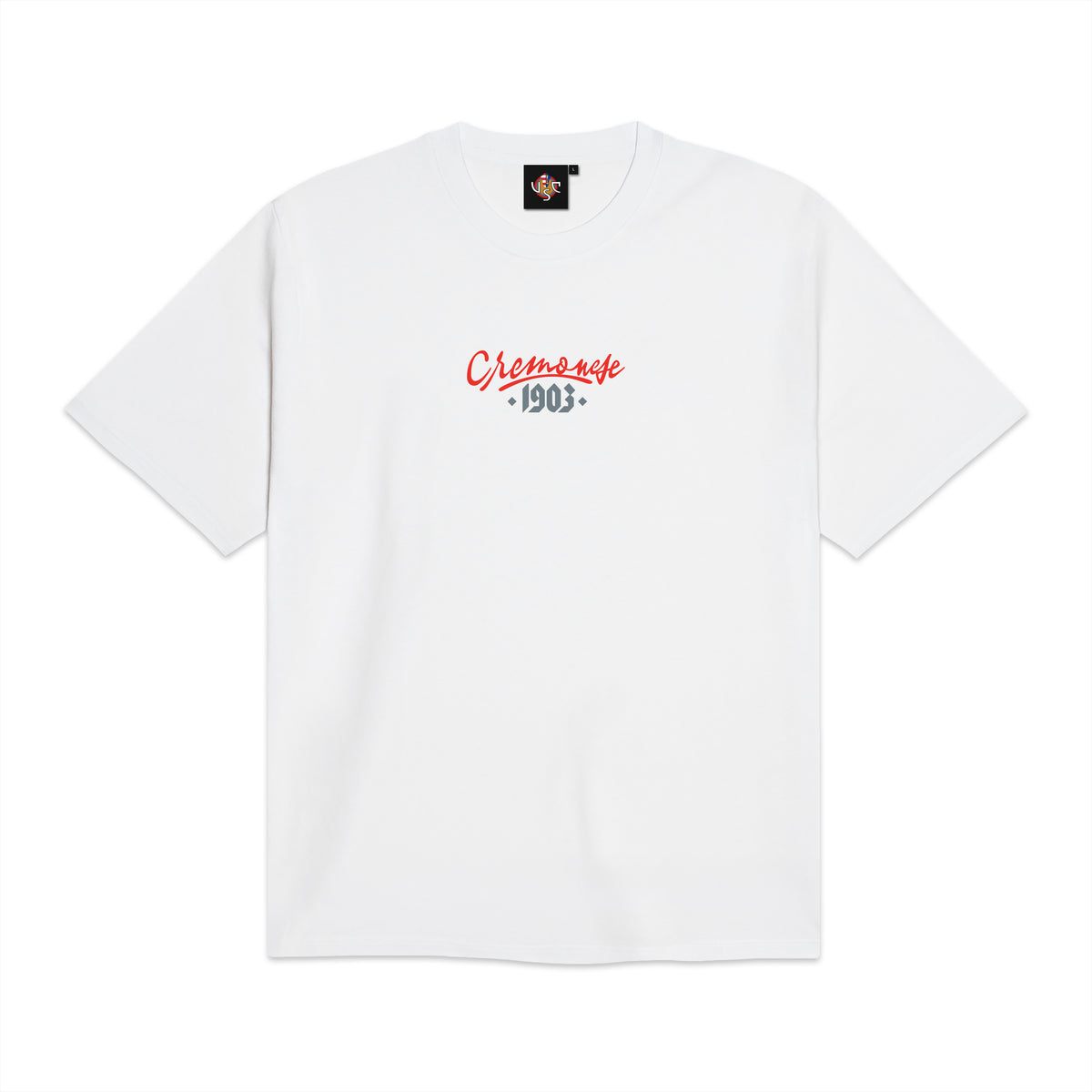 T-Shirt Emblema collection bianca con 1903