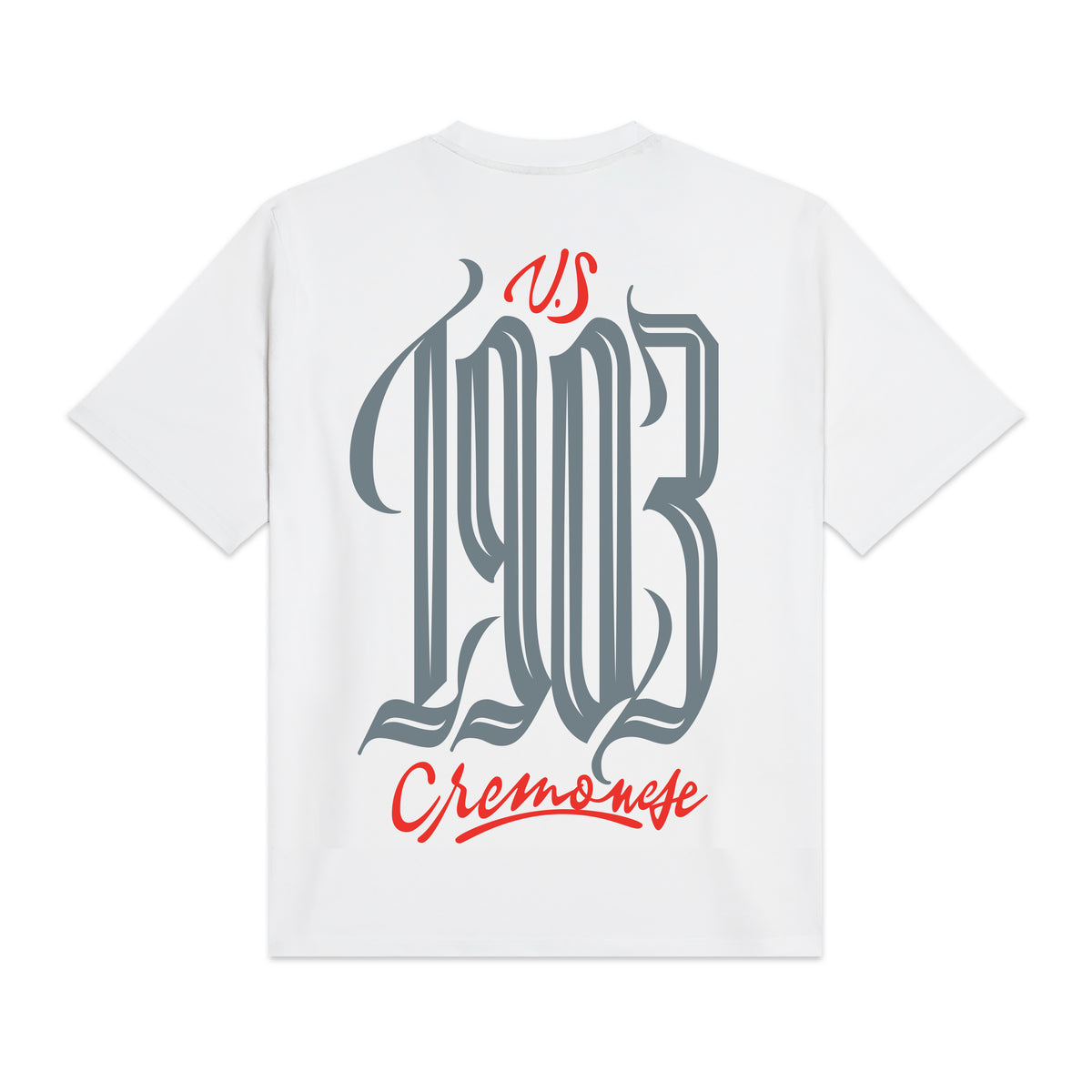 T-Shirt Emblema collection bianca con 1903