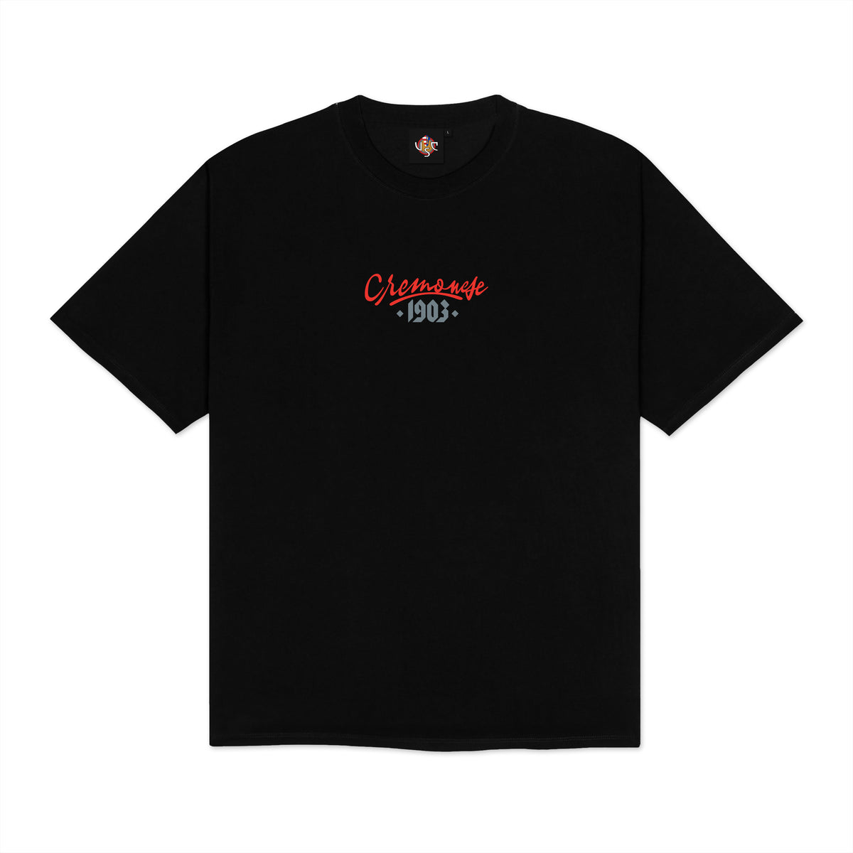 T-Shirt Emblema Collection nera con 1903