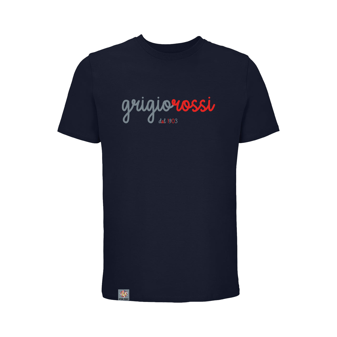 T-Shirt Grigiorossi dal 1903 blu