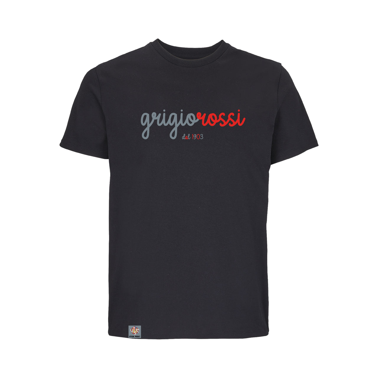 T-Shirt Grigiorossi dal 1903 nera