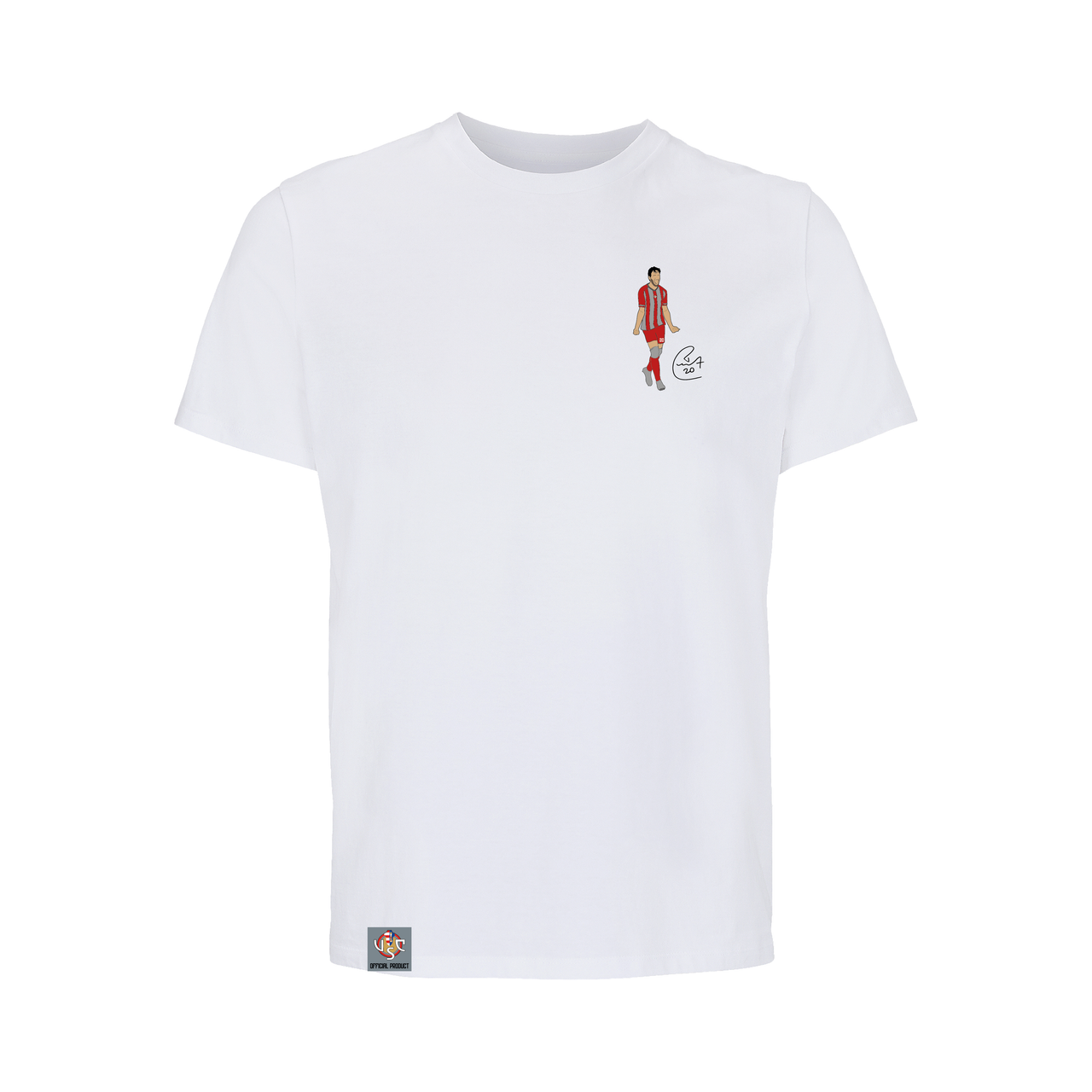 T-Shirt bianca Vazquez