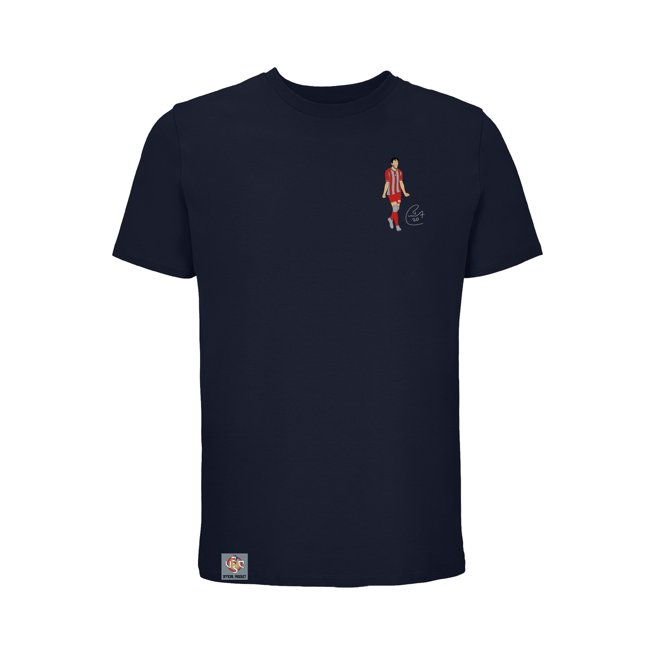 T-Shirt blu navy Vazquez