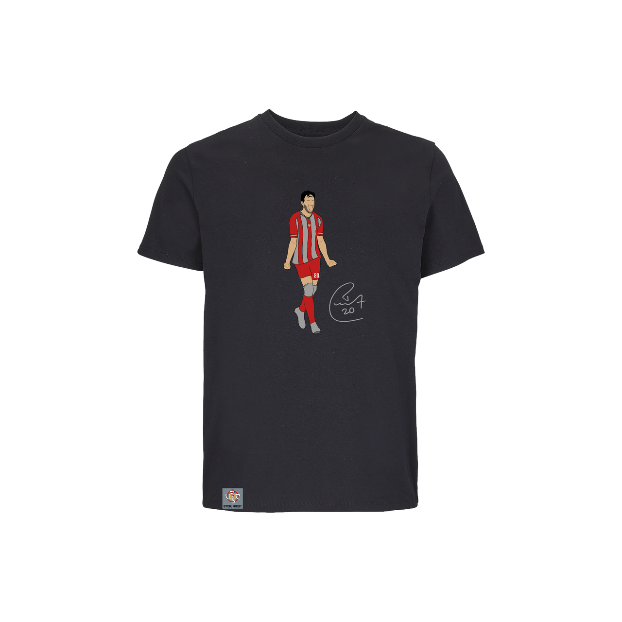 T-Shirt nera Vazquez Junior