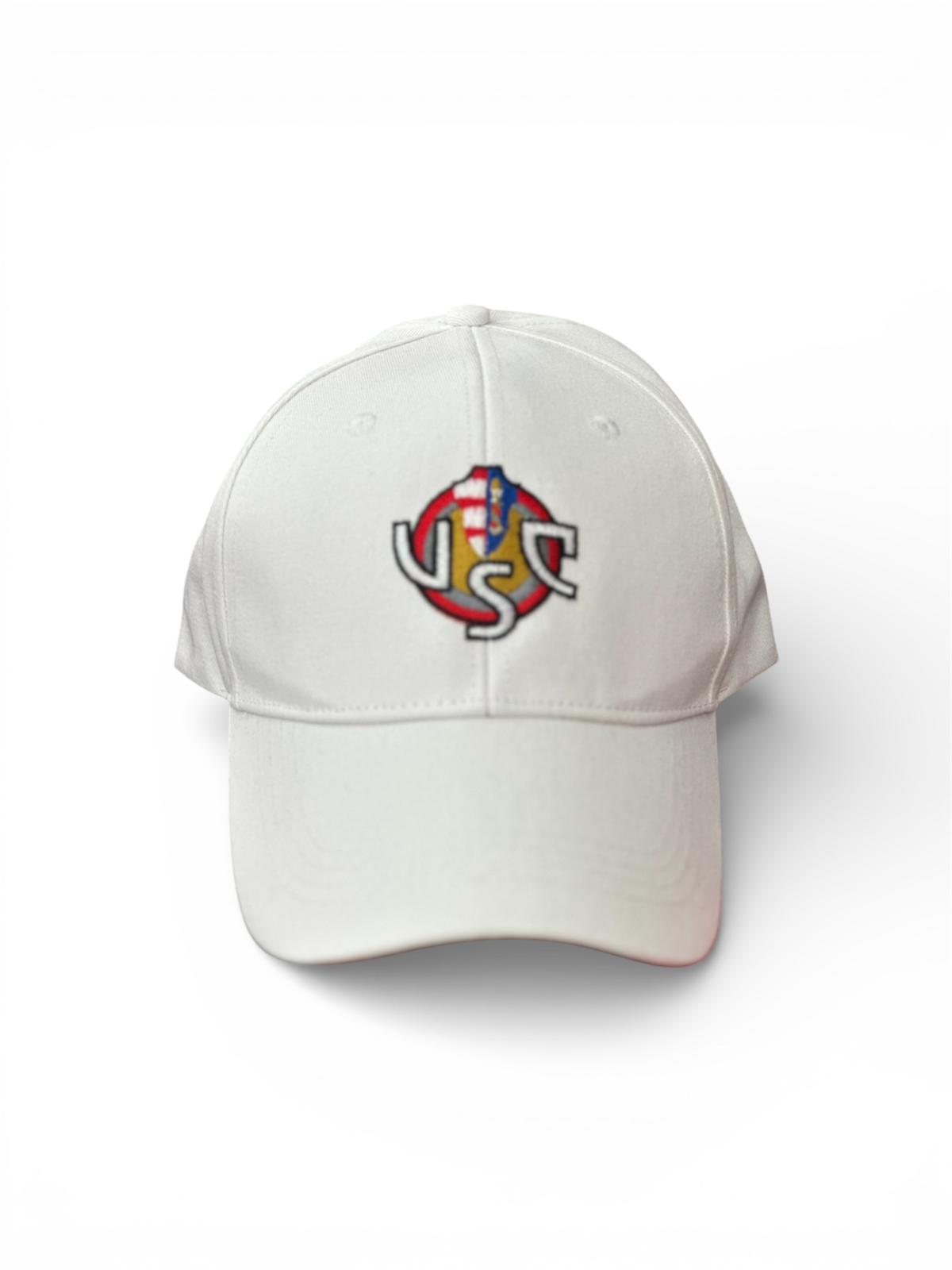 Cappellino Bianco ricamo