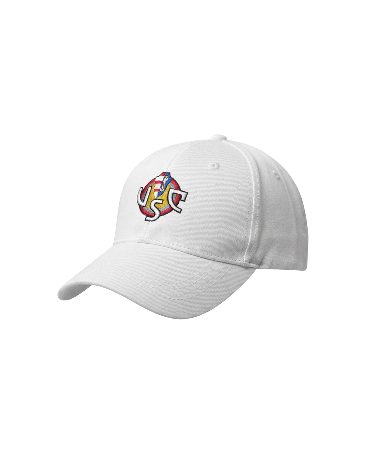 Cappellino Bianco ricamo