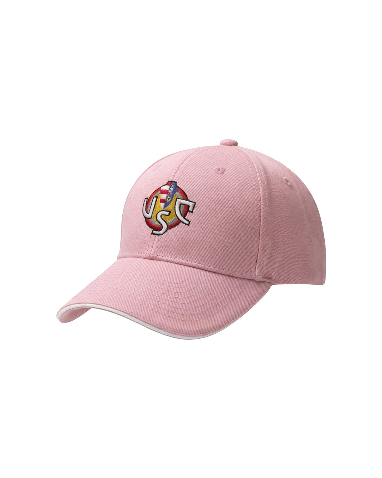 Cappellino Rosa ricamo