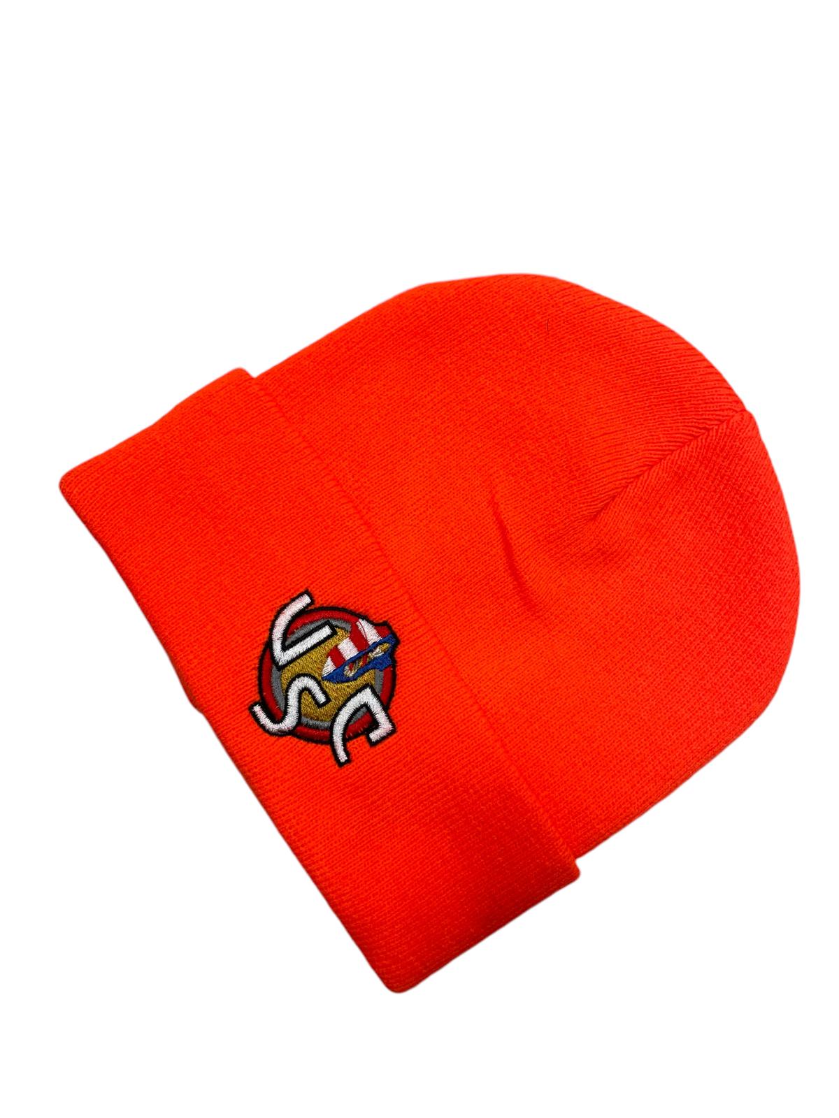 Cuffia arancio fluo