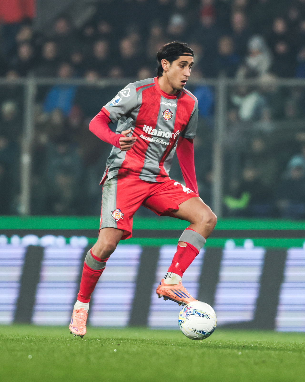 Maglia Match Worn Cremonese - Inter indossata con firma - MALEH (M)