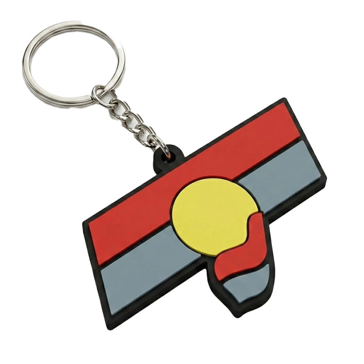 US CREMONESE rubberized key holder with logo