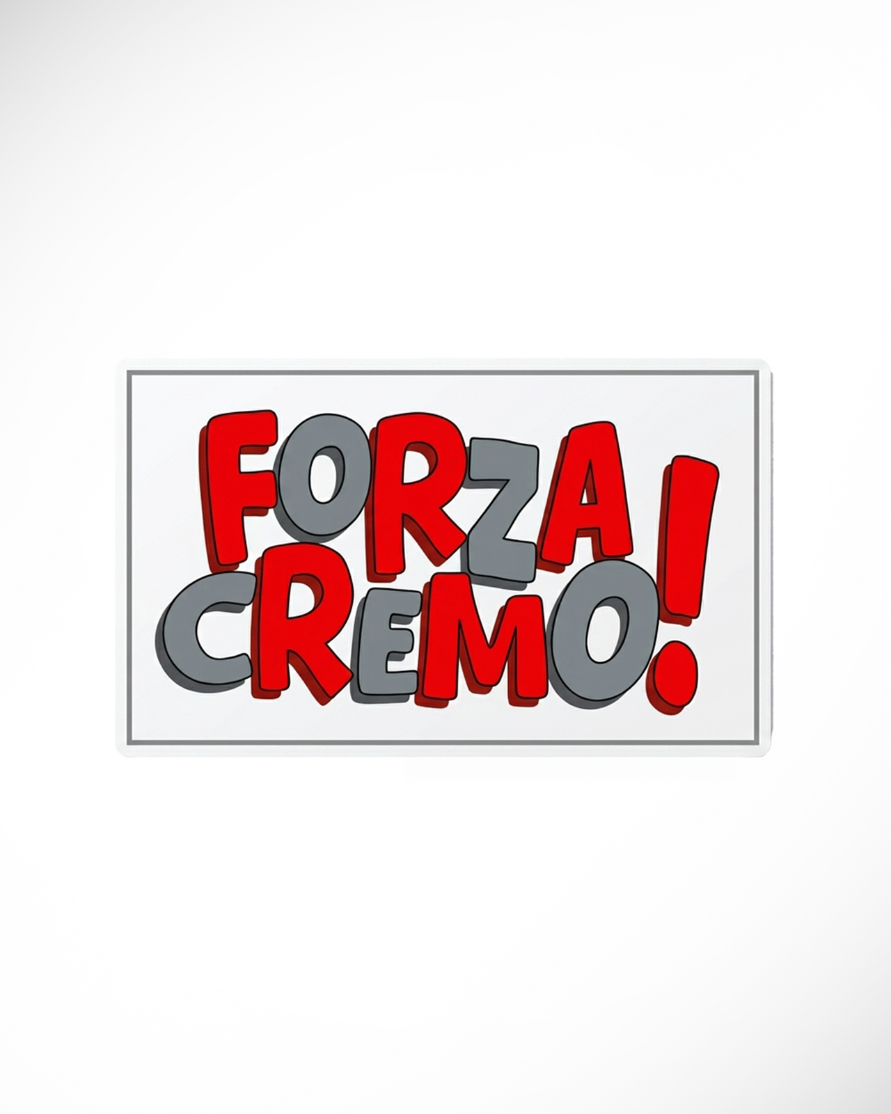 Sticker Logo Forza Cremo