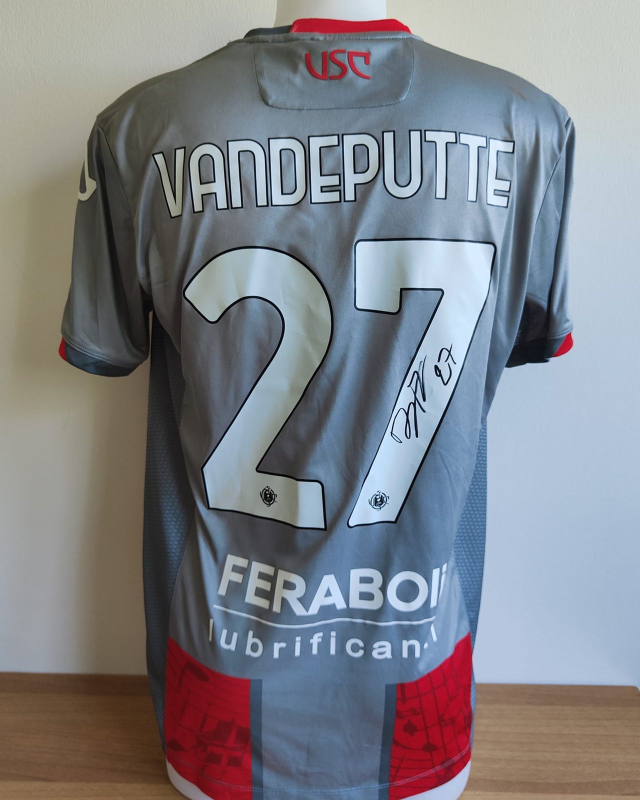 Maglia Match Worn Udinese-Cremonese indossata con firma - VANDEPUTTE (M)