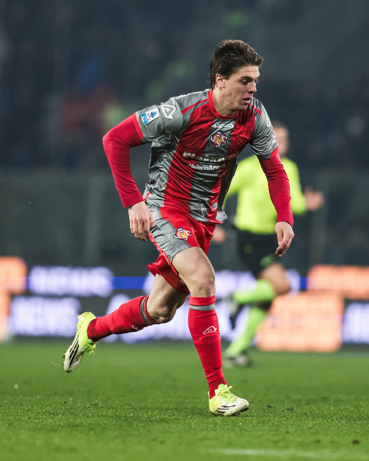 Maglia Match Worn Cremonese - Inter indossata con firma - ZERBIN (M)