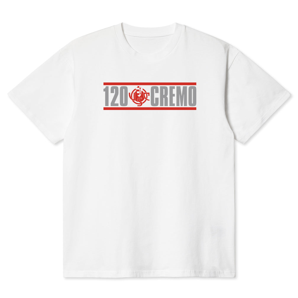 US CREMONESE White t-shirt 120°